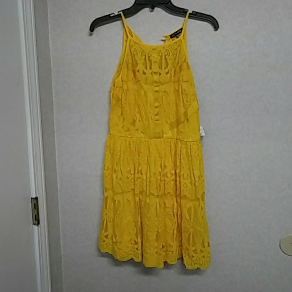 canary yellow sundress